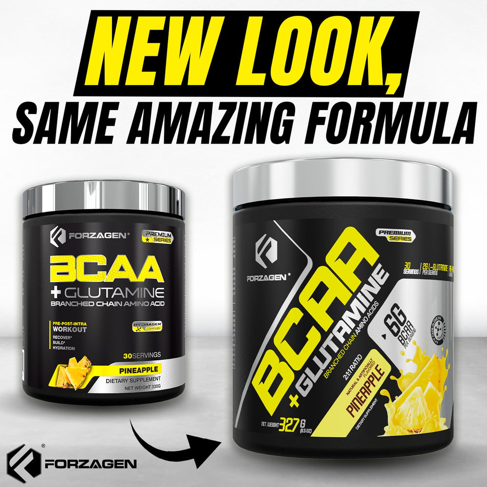 BCAA powder mixed in water for intra-workout use
