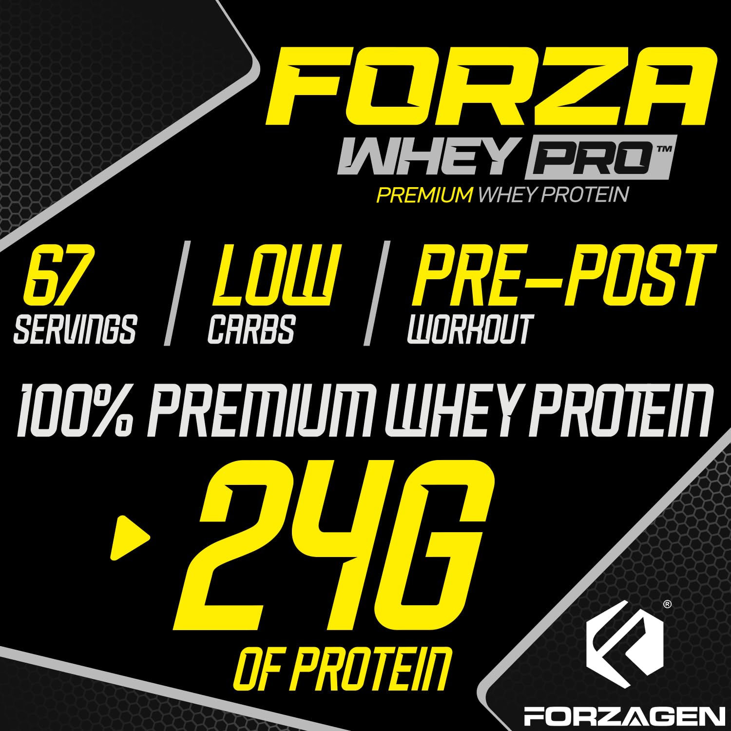 BCAAs and digestive enzymes featured with Forzagen Whey PRO