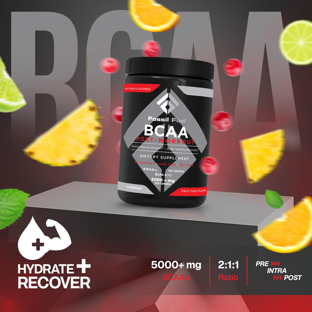 Highlight of BCAA, beta-alanine, taurine and Vitamin B6 ingredients