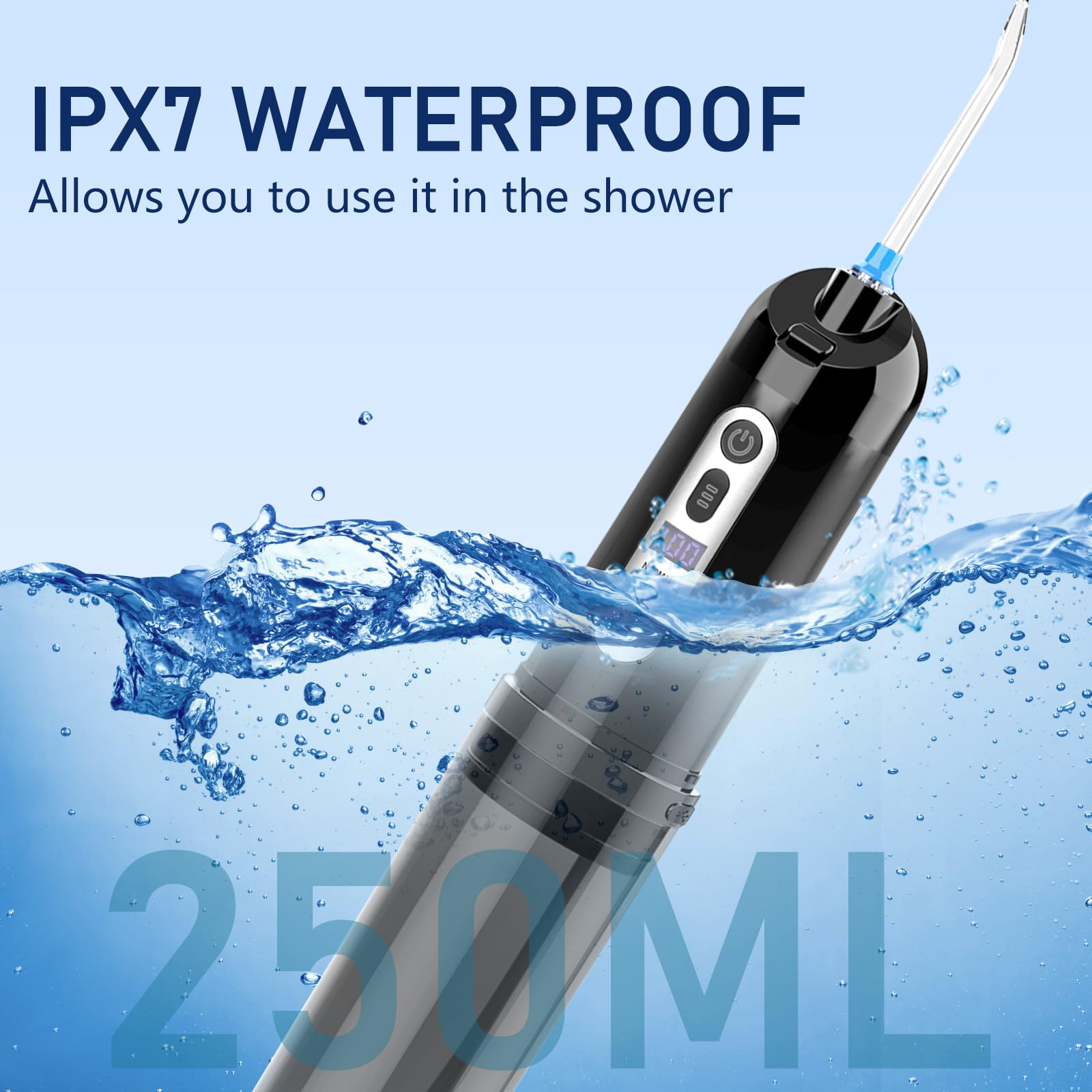 Flosser with four modes including DIY customization