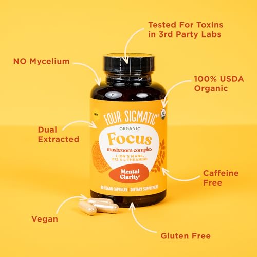 Packaging showcasing vegan and nootropic ingredients