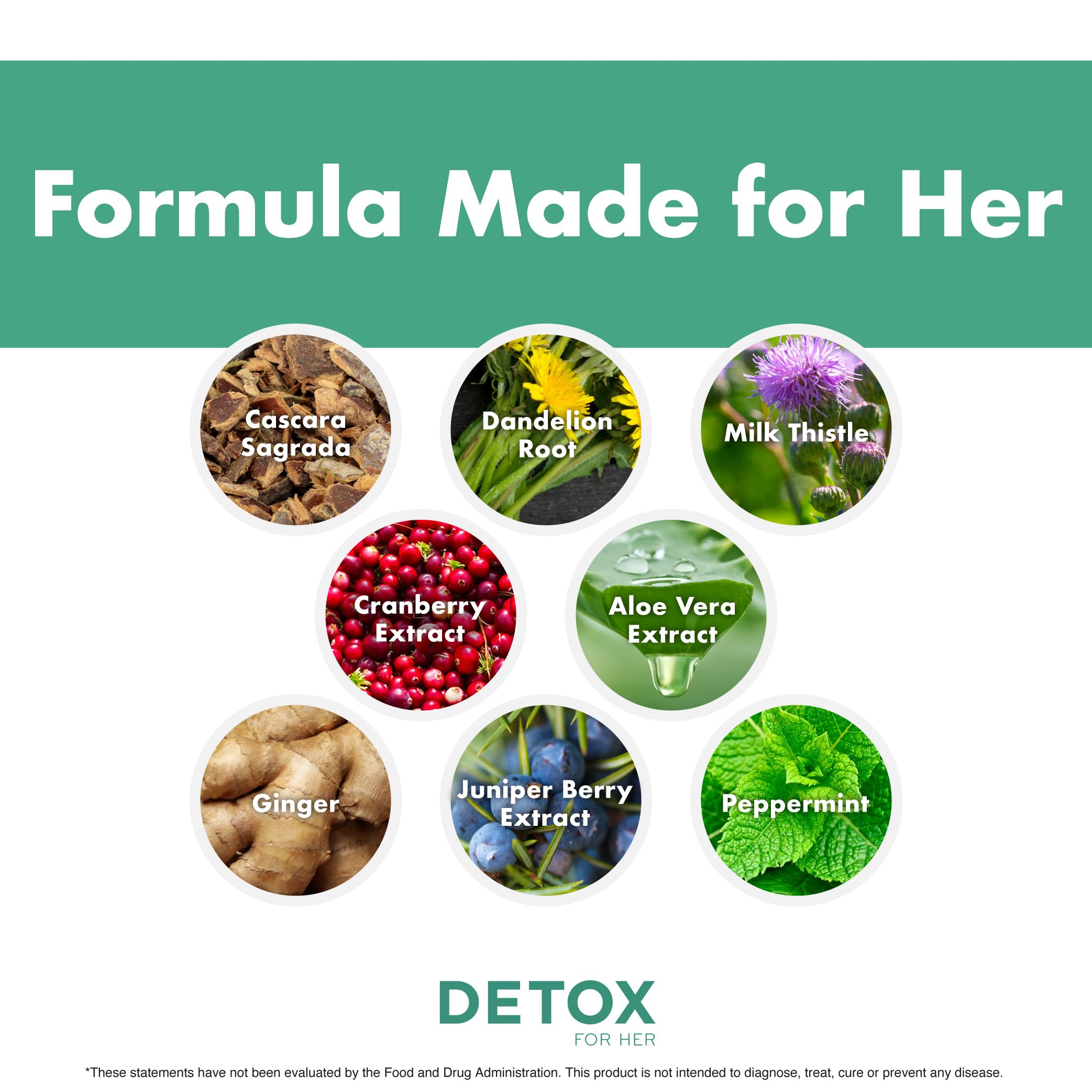 Glowing complexion concept with Detox for Her