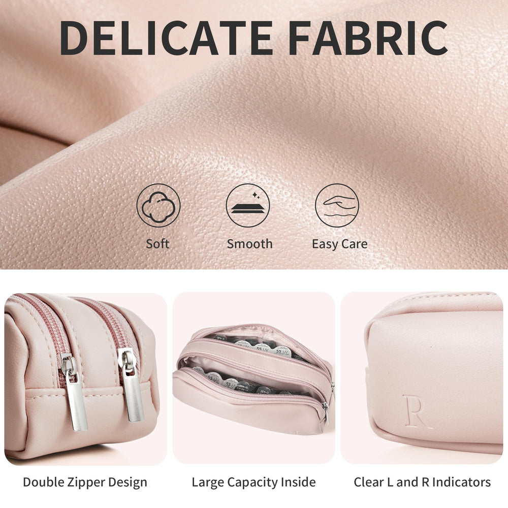 Capacity shows up to 60 lenses in the organizer