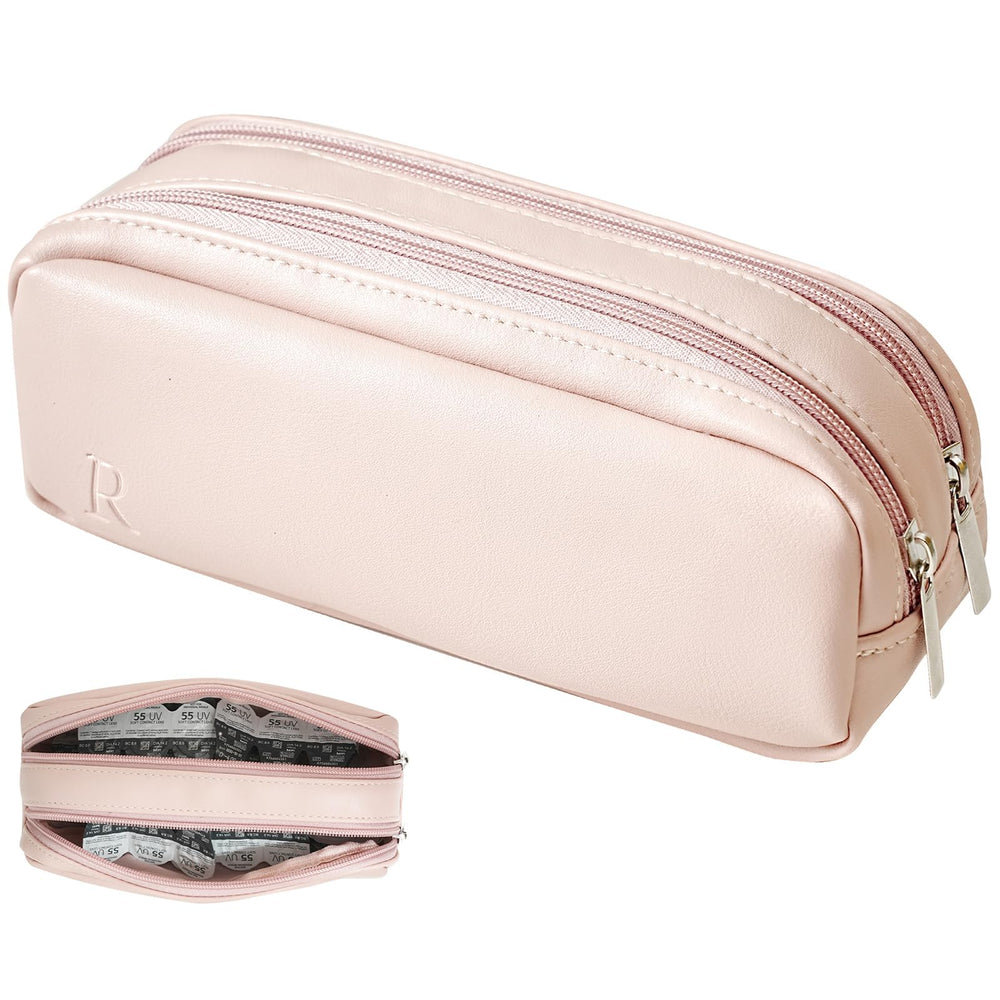 FQDGTFA pink portable lens case front view