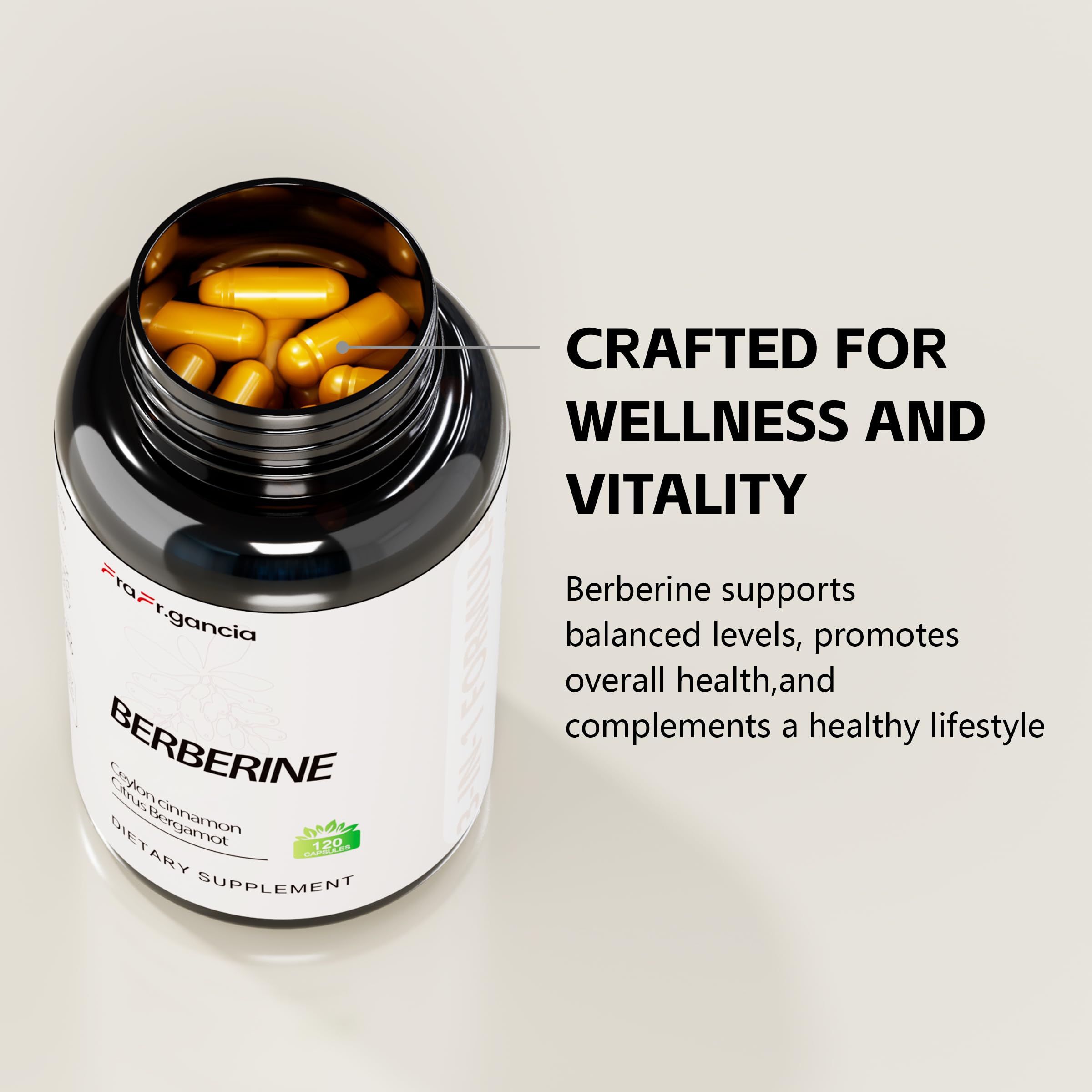 Fresh citrus bergamot with FraFr.gancia bottle