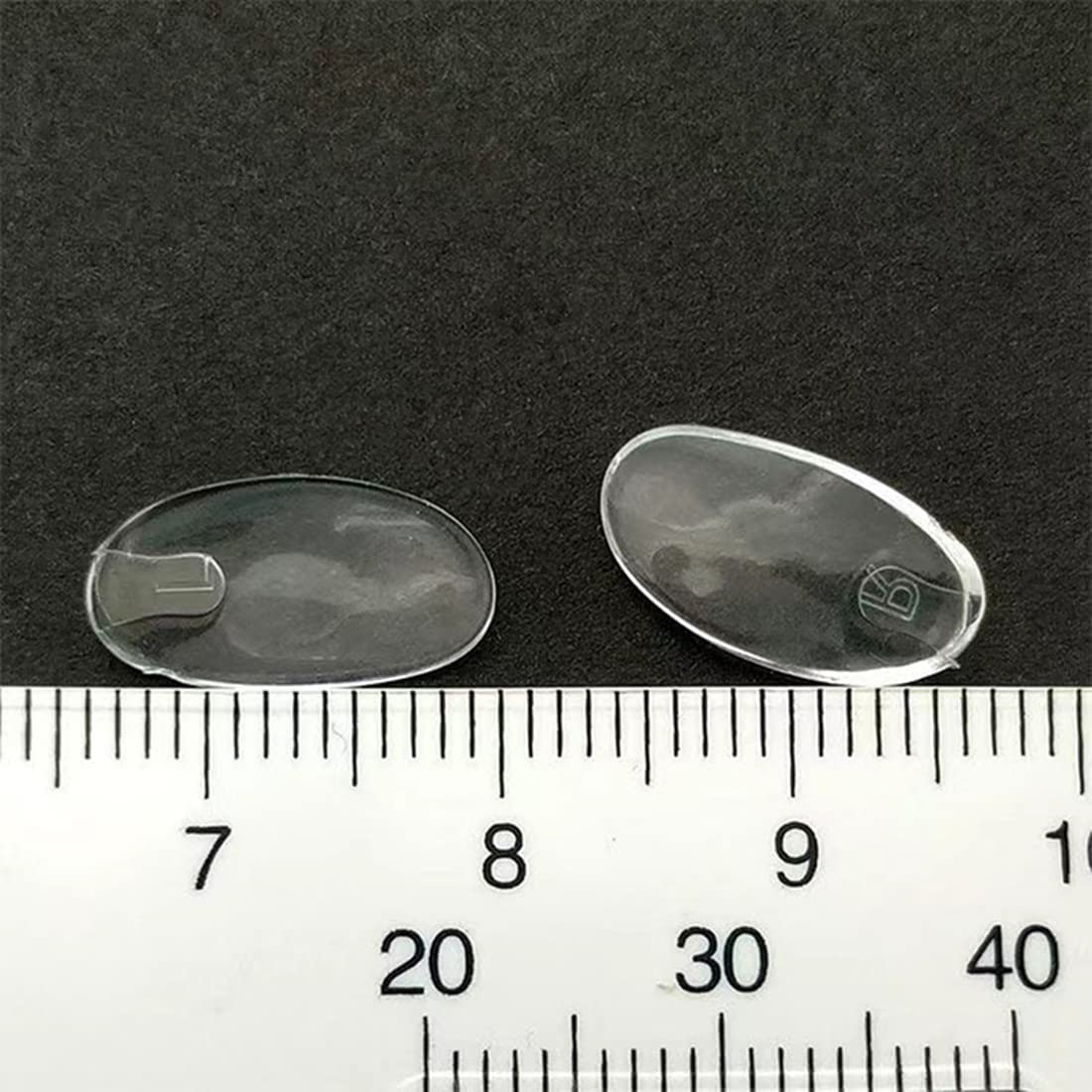 Frameless glasses nose pad replacement