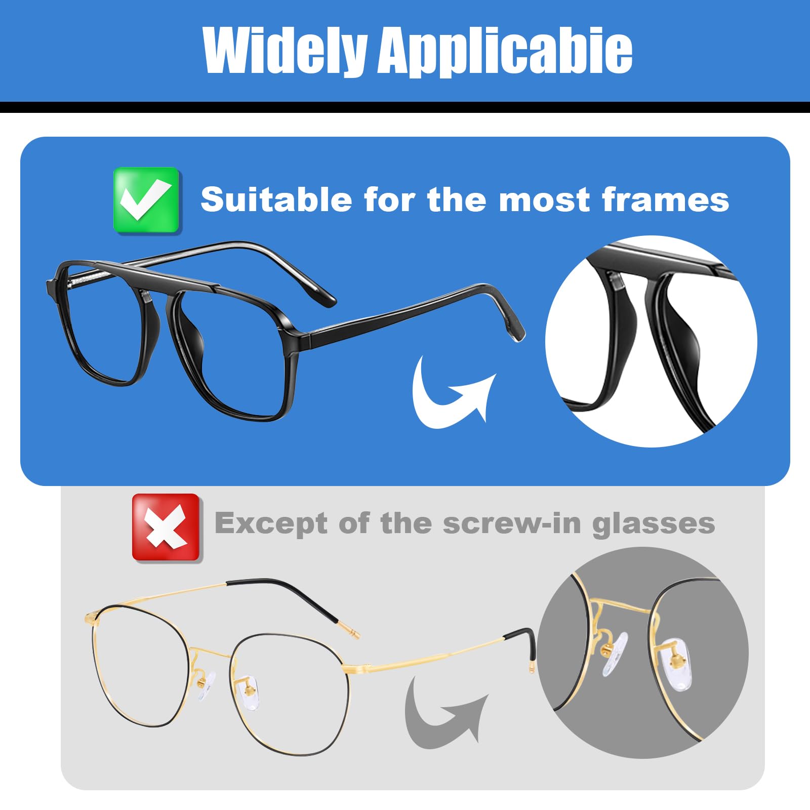 Frames compatibility across eyewear styles