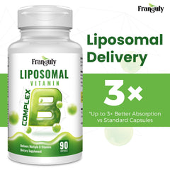 Liposomal delivery absorption graphic