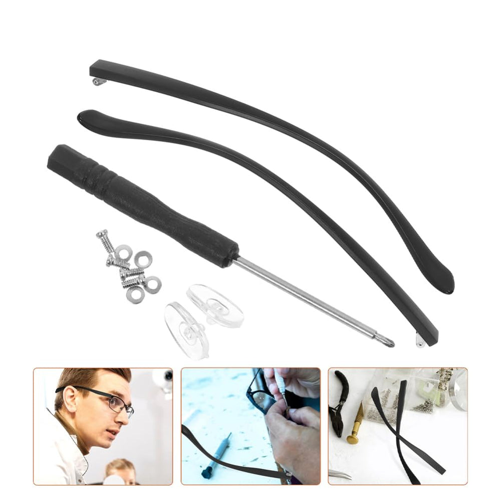 Ergonomic, durable TR90 replacement arms