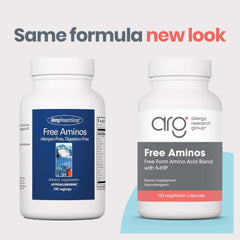 Graphic illustrating free-form amino acid blend