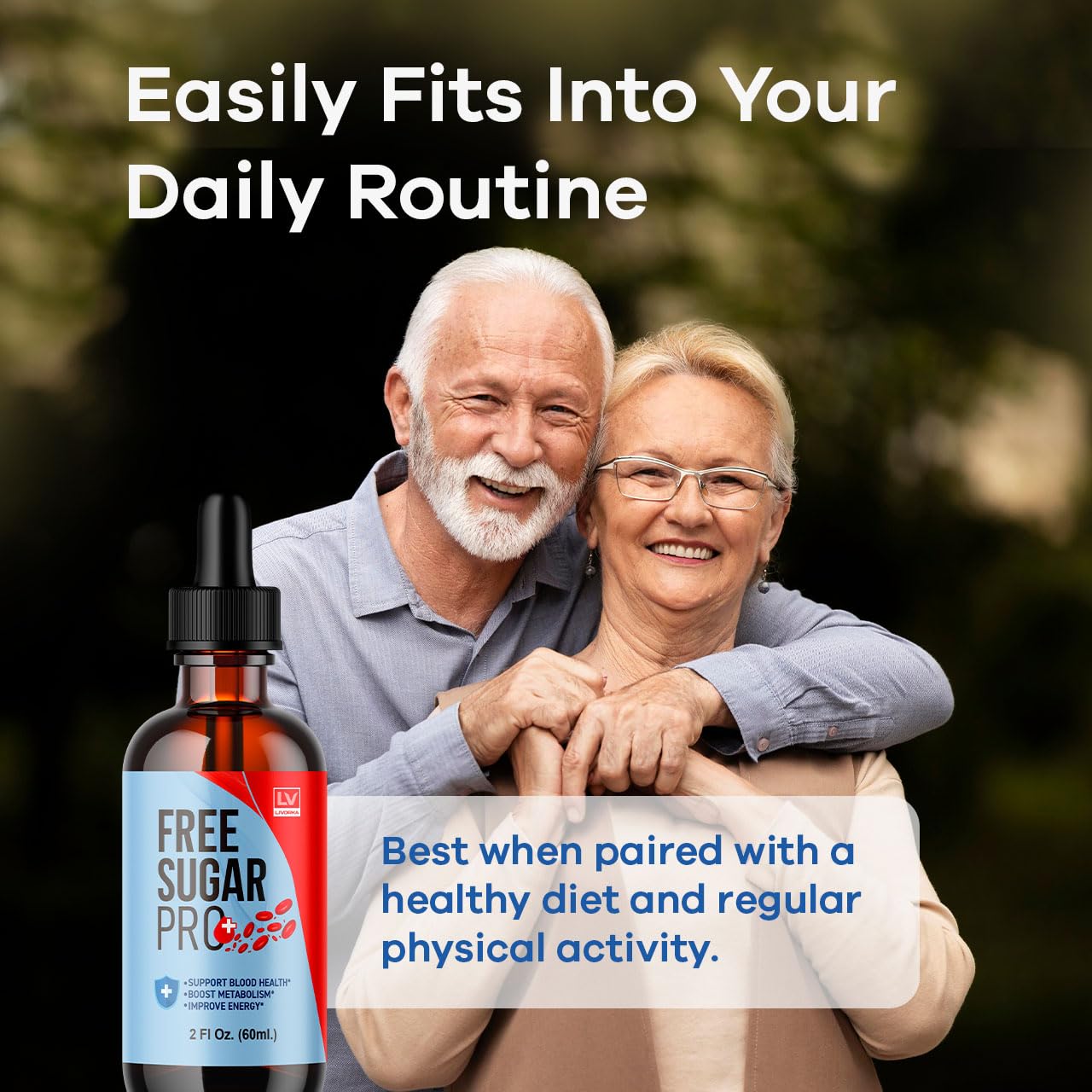 Side view of Free Sugar Pro Drops packaging