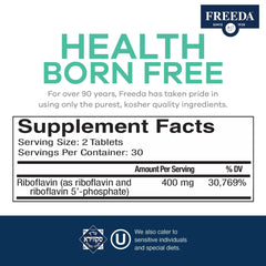 Vegan, Non-GMO and Gluten-Free icons for Freeda B2