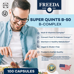 Freeda Super B-50 Complex label
