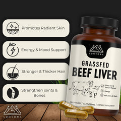 Freeze-dried desiccated beef liver formulation