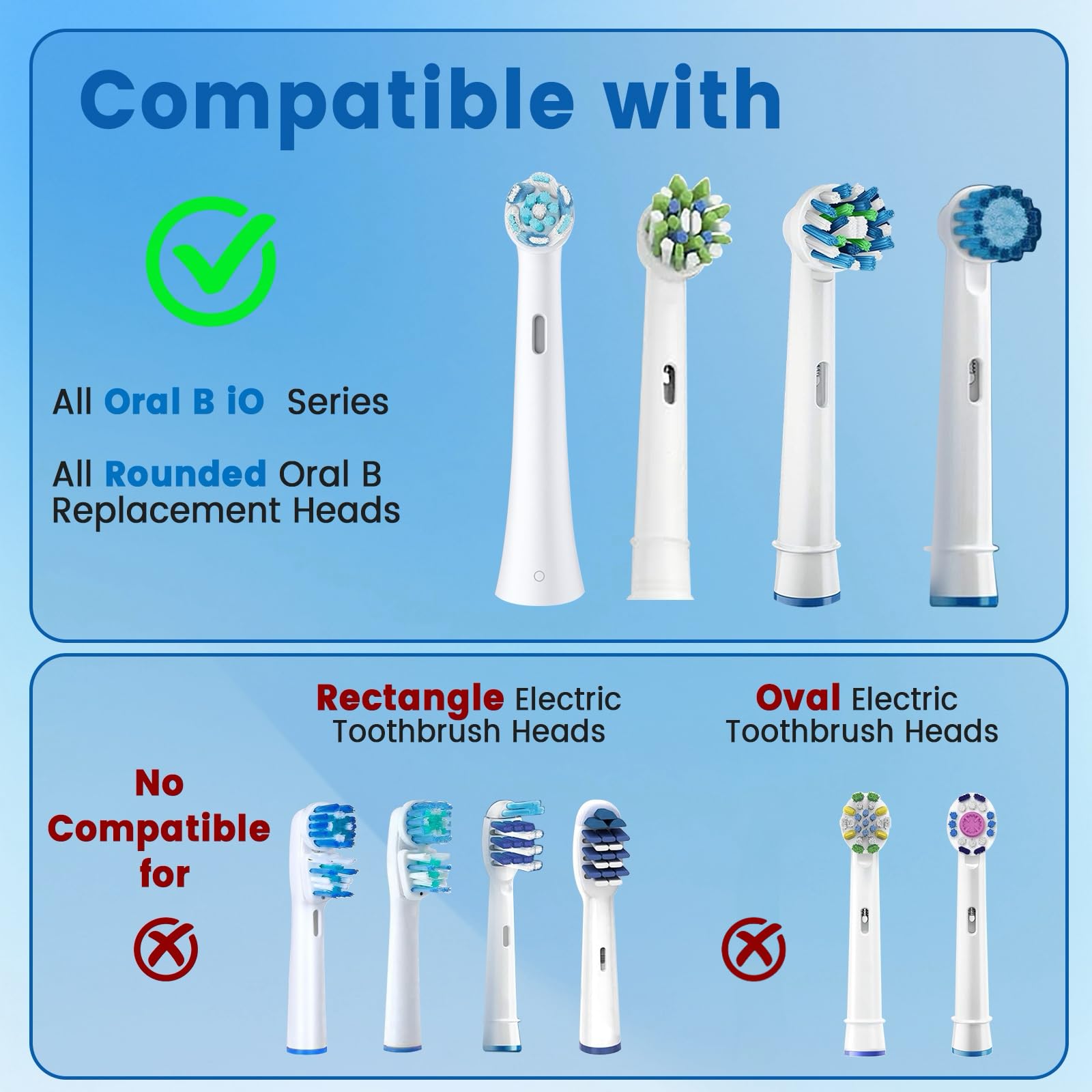 Frekare toothbrush covers caps in pink for Oral-B iO