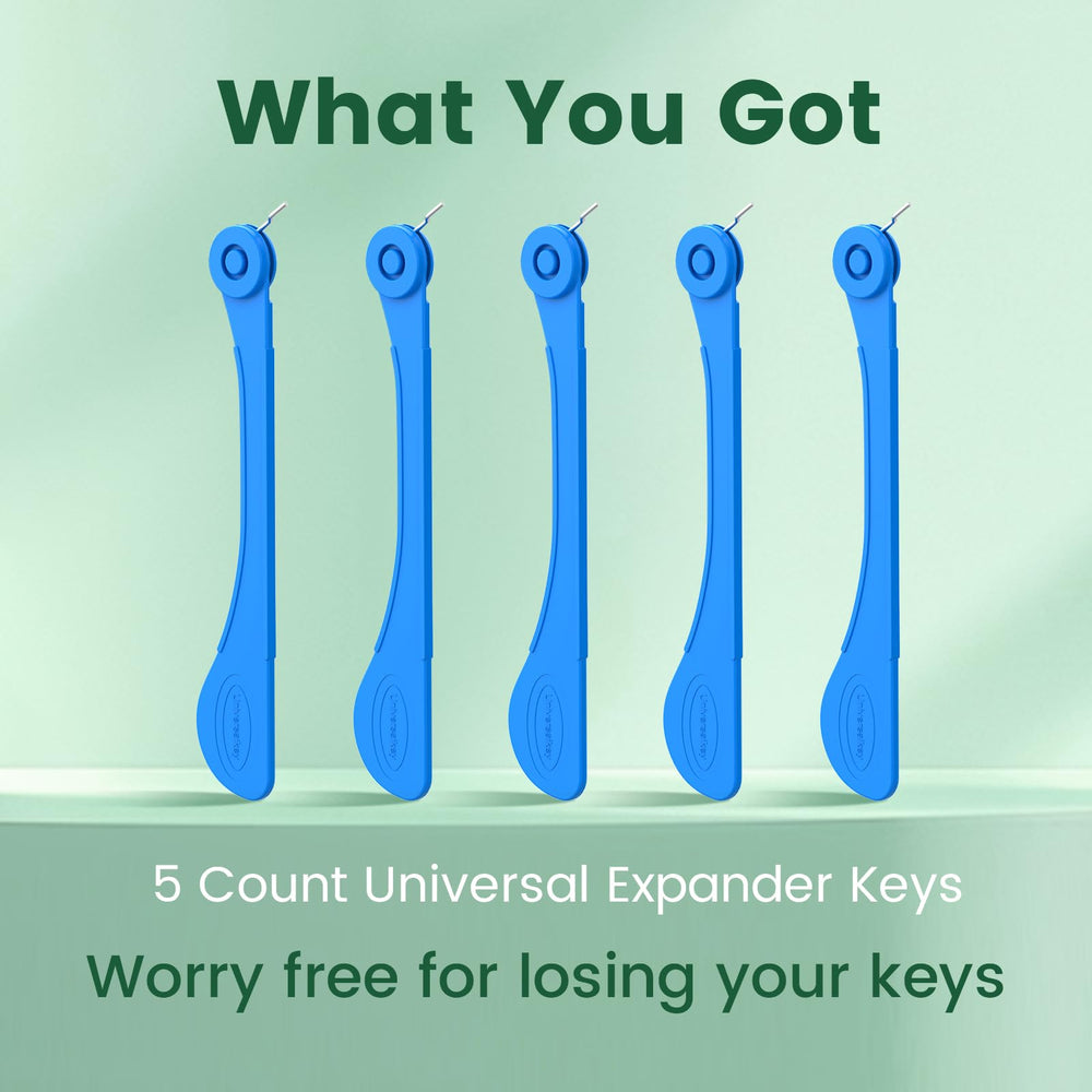 Fremouth 5-count expander keys made with medical-grade materials