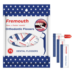 Fremouth orthodontic flossers individually wrapped for braces
