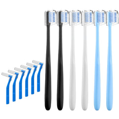 Fremouth V-Shaped Orthodontic Toothbrush for Braces - main image