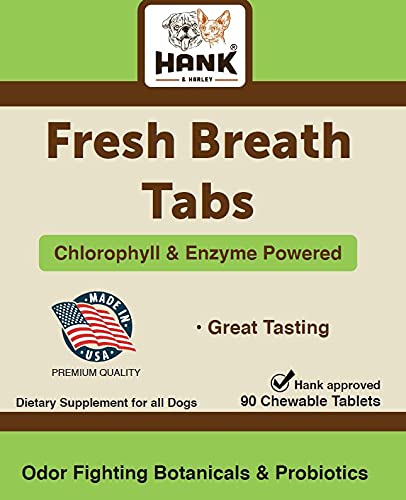 Made in USA label on Fresh Breath TABS packaging