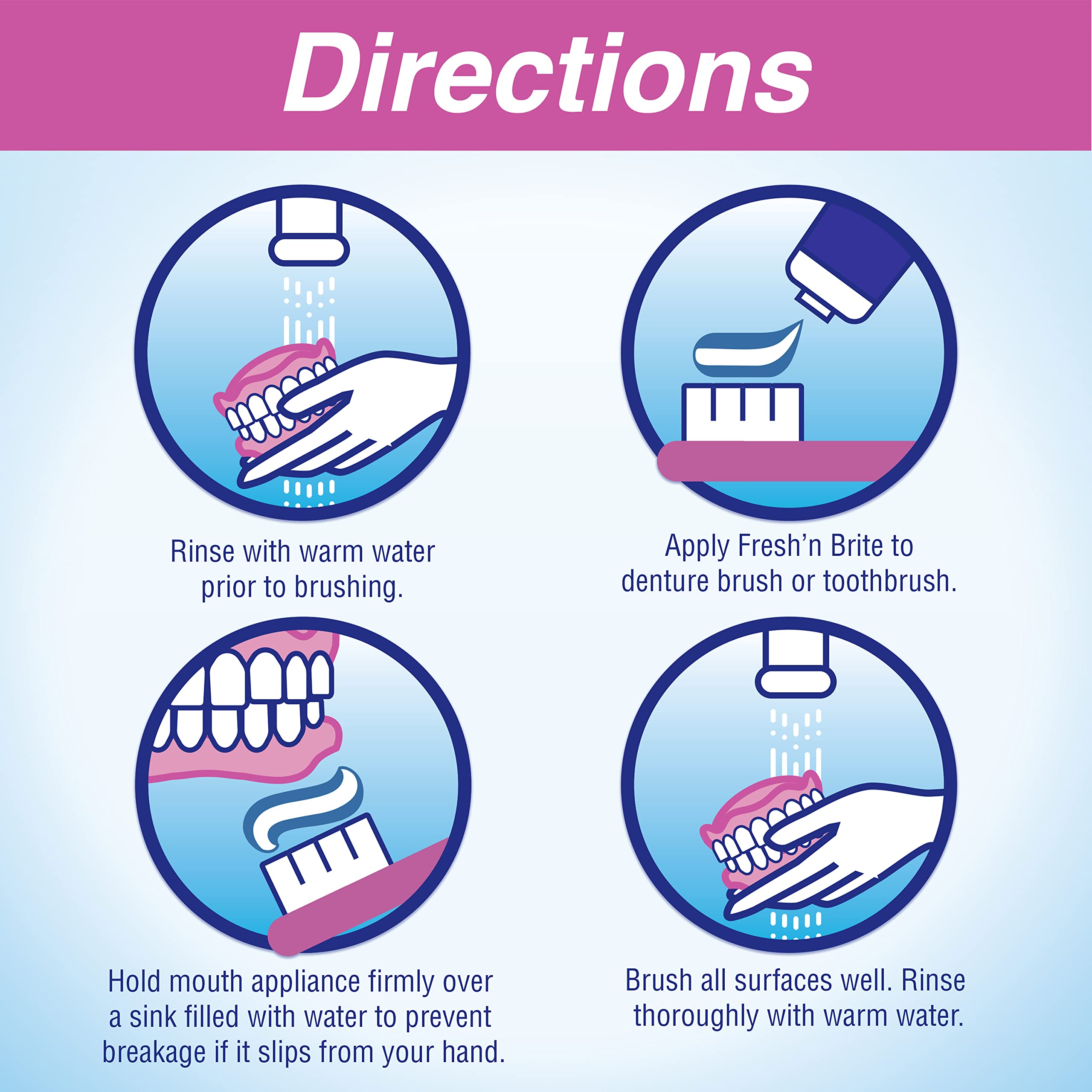 American Dental Association accepted badge on packaging