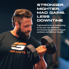 The Meadows fresh strawberry flavor scoop highlighting tasty, convenient protein.