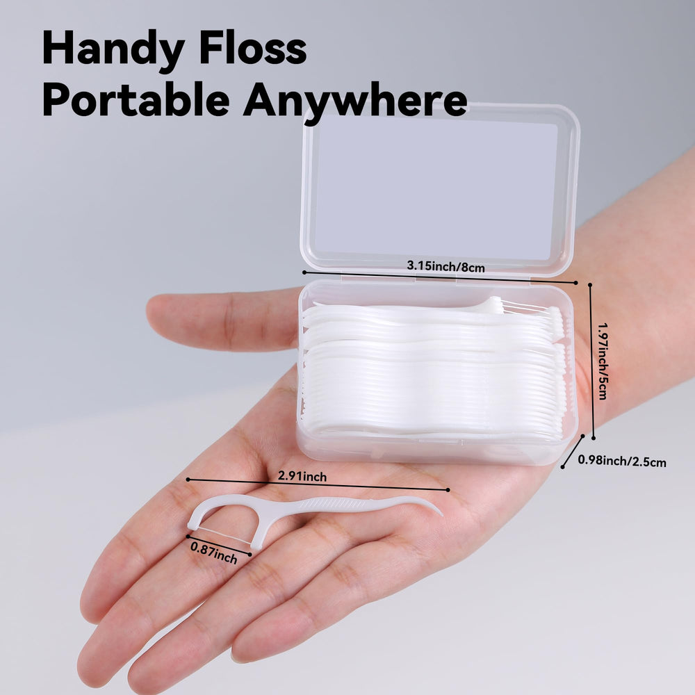 Close-up of FRESHLIX floss sticks