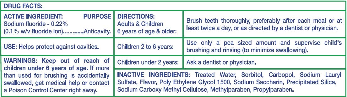 Hospitality care-packaging and donation packaging for Freshmint toothpaste