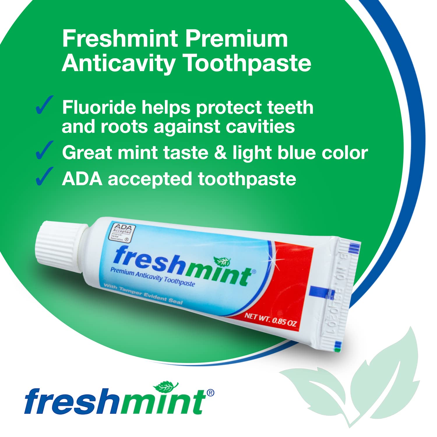 Freshmint packaging for hospitality and guest rooms