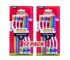 FreshX Orazen toothbrush 12-count front view