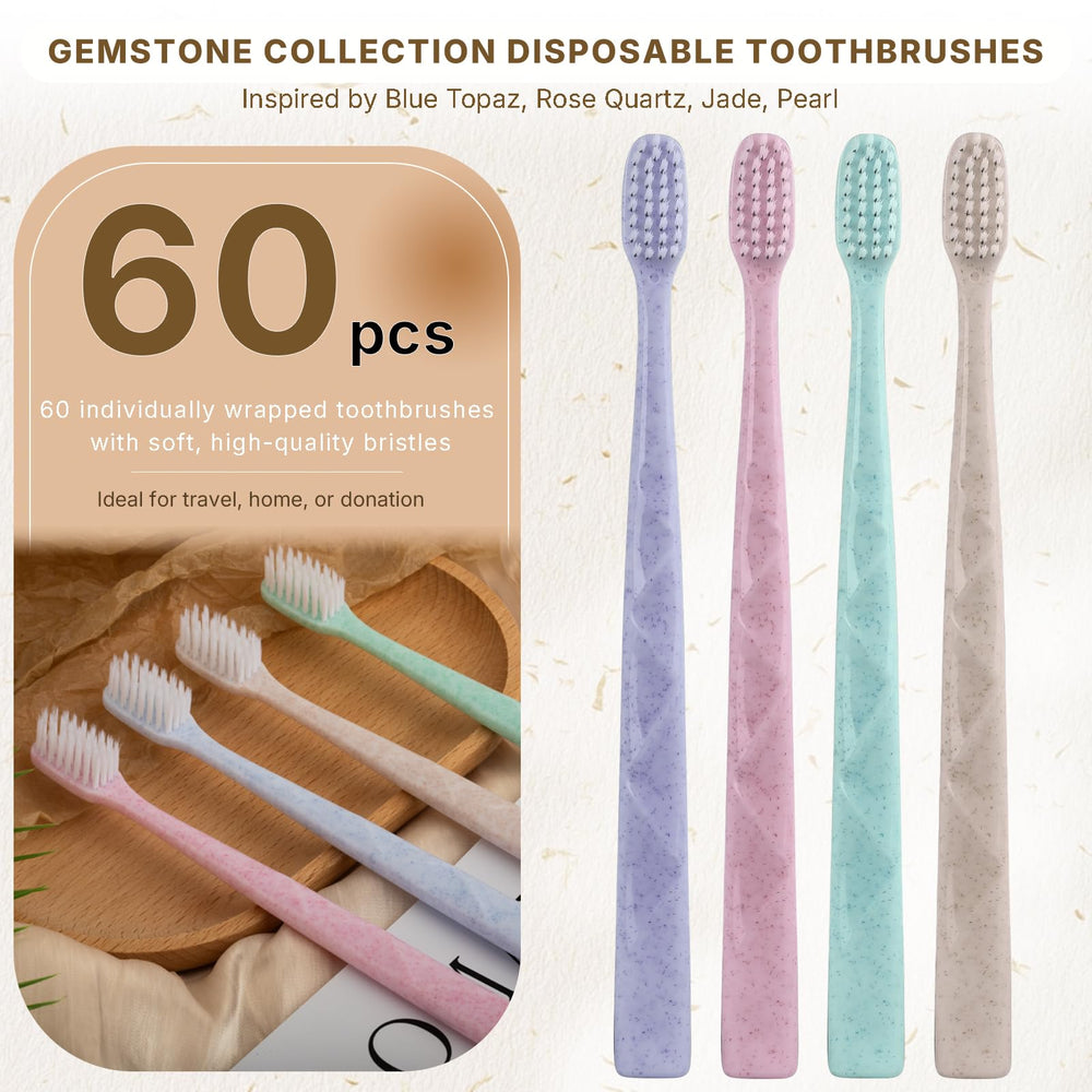 Back of toothbrush showing built-in tongue scraper for complete oral care