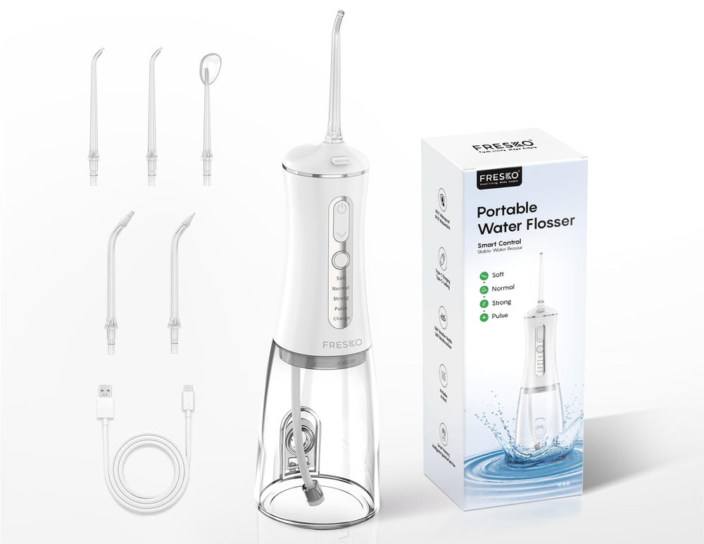Front view of FRESKO Water Flosser