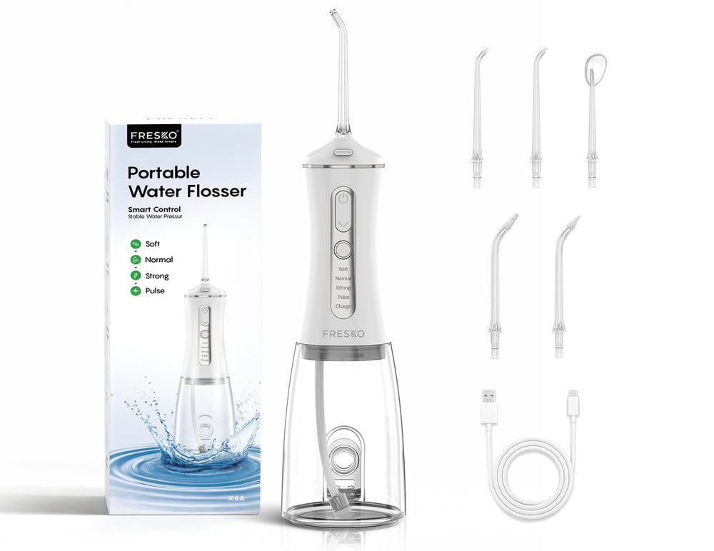 Front view of FRESKO Water Flosser X6A