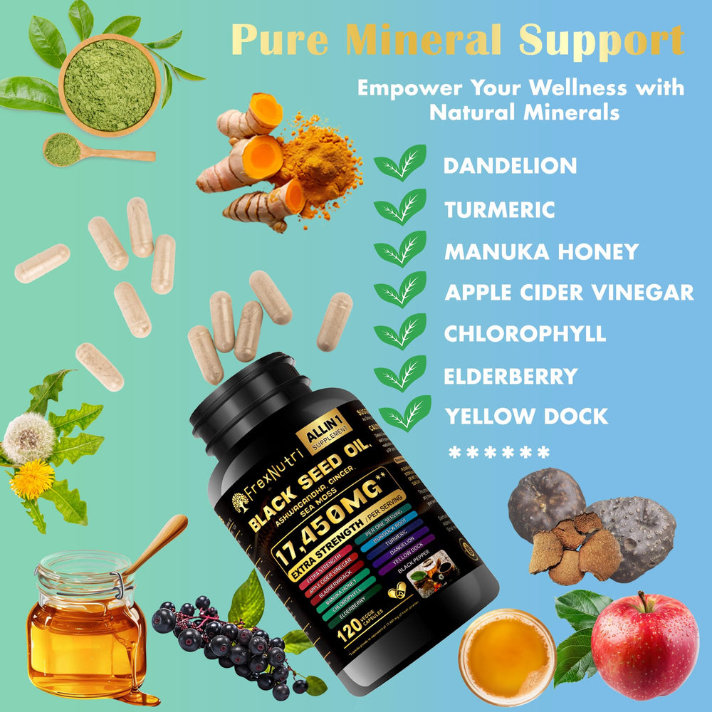 Illustration of immune and digestive health concept