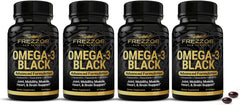 FREZZOR Omega-3 Black Green Lipped Mussel Oil capsules bottle front view