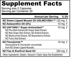 Close-up of FREZZOR Omega-3 Black capsules