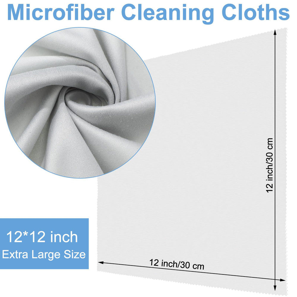 Close-up of green Frienda microfiber cleaning cloth