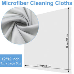 Close-up of green Frienda microfiber cleaning cloth