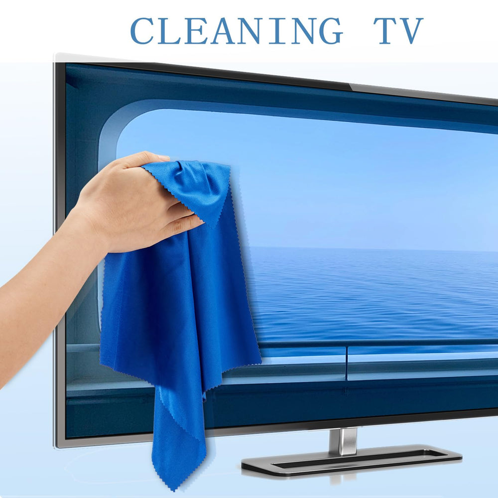 Close-up of microfiber texture suitable for streak-free cleaning