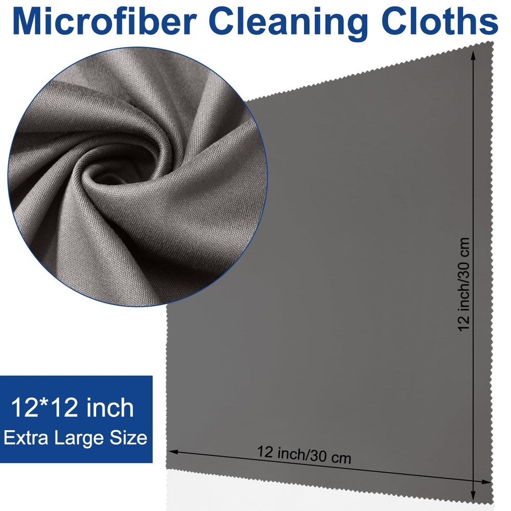 Close-up of gray microfiber cloth cleaning a smartphone screen