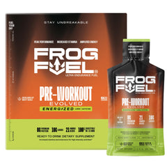 Frog Fuel Berry energy gel 1.2 oz packet front view