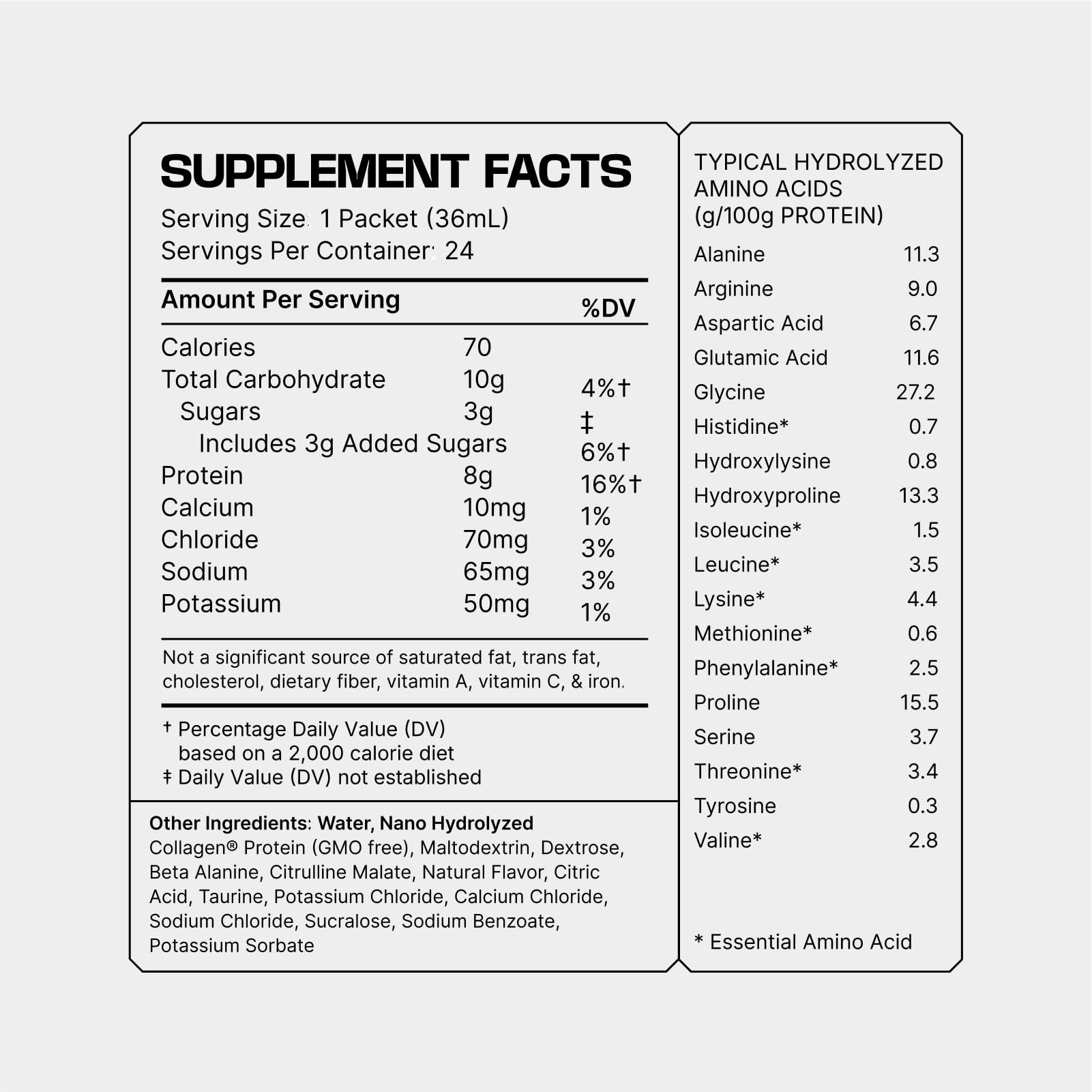 Back view showing nutrition info on Frog Fuel Berry 24-pack