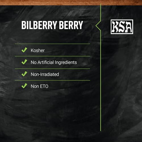 Bulk bilberry packaging made from recyclable materials