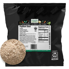 Frontier Bulk Psyllium Seed Powder 16 oz front view