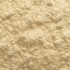 Ground astragalus root powder close-up