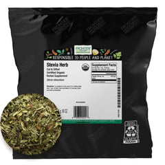 Frontier Co-op Organic Green Stevia Herb cut and sifted in 1 lb bulk bag