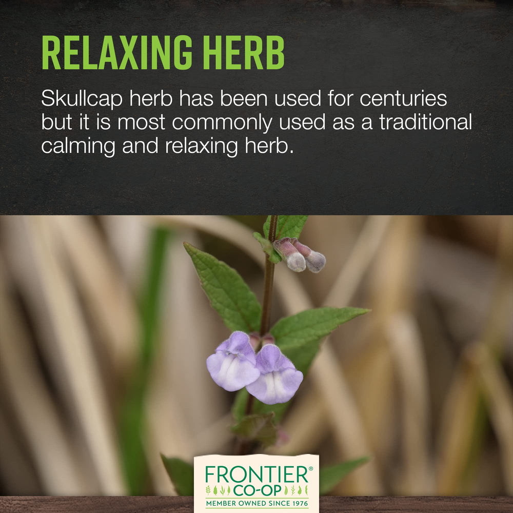 Skullcap herb for making DIY capsules and blends