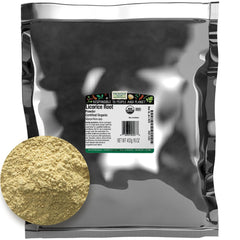 Frontier licorice root powder 16 oz — front view