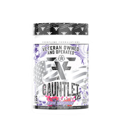 FRONTLINE FORMULATIONS Gauntlet bottle ready for high-energy pre-workout sessions