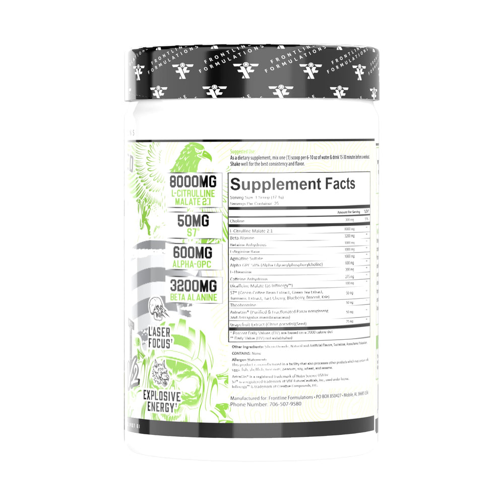 FRONTLINE FORMULATIONS Gauntlet scoop on glass mixes fuels explosive pumps and taste.