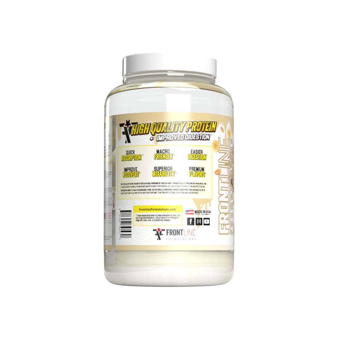 Frontline Formulations Isolean salted caramel powder captured glossy texture and aroma.